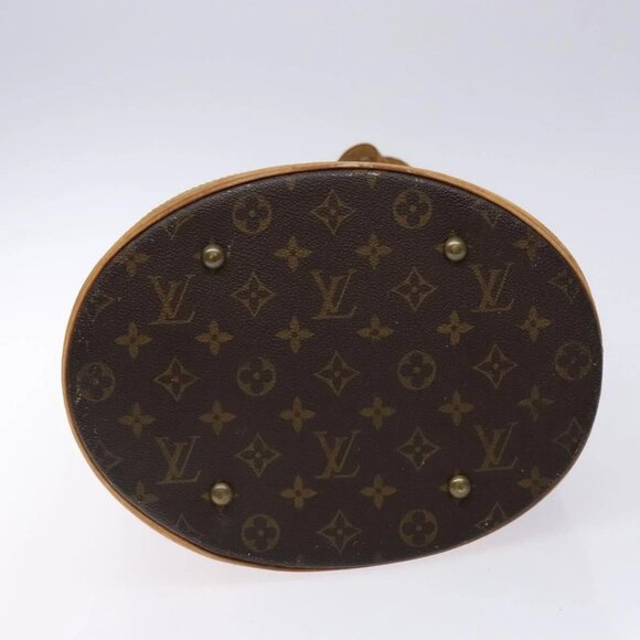LOUIS VUITTON Monogram Bucket GM Shoulder Bag M42236 LV Auth 139423 - Picture 6 of 15